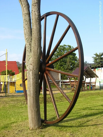 Wilkowo - największe koło drewniane