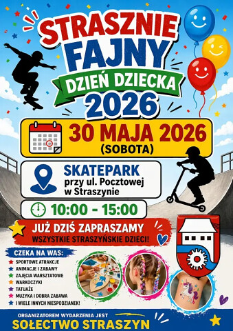 Strasznie Fajny Dzień Dziecka 2026 w Straszynie