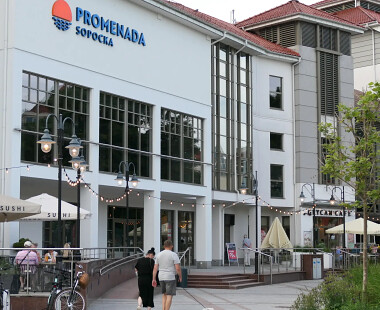 Promenada Sopocka - Sopot - dawne Multikino - miejsce prezentacji konkursowych Festiwalu Dwa Teatry