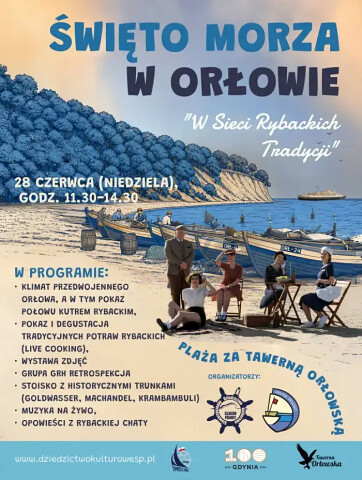 Święto Morza 2026 w Gdyni Orłowie - niedziela 28 czerwca