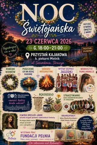 Noc Świętojańska 2026 w Straszynie - atrakcje