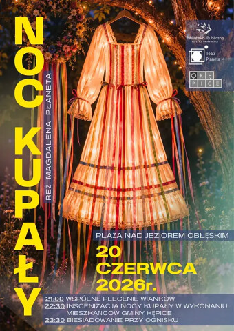Noc Kupały Kępice 2026 - program atrakcje 20 czerwca