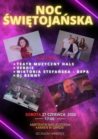 Noc Świętojańska na Powiślu - Gardeja 27 czerwca 2026