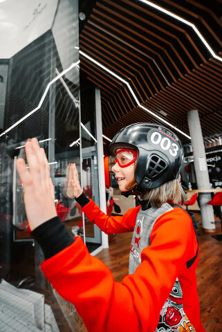Flyspot Gdańsk - tunel aerodynamiczny - przed startem