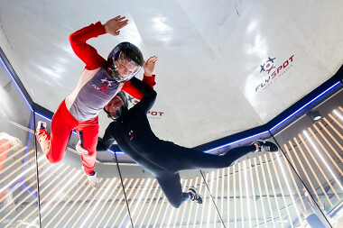 Flyspot Gdańsk - tunel aerodynamiczny - niezapomniana zabawa