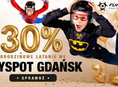 Tunel aerodynamiczny Flyspot – jedna z najbardziej emocjonujących atrakcji tego lata w Trójmieście