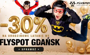 Tunel aerodynamiczny Flyspot – jedna z najbardziej emocjonujących atrakcji tego lata w Trójmieście