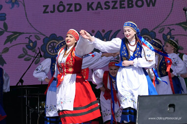 Światowy Zjazd Kaszubów w Gdyni - Zespół Przodkowianie