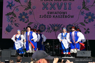 Światowy Zjazd Kaszubów w Gdyni - Przodkowianie na scenie