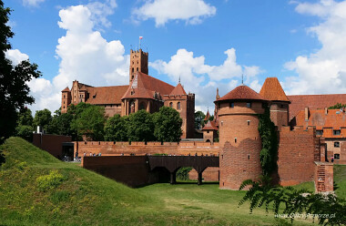 Największa atrakcja w Malborku - zamek krzyżacki i Muzeum Zamkowe