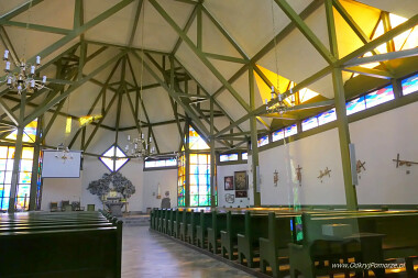 Wąglikowice - wnętrze kościóła Wniebowzięcia Najświętszej Maryi Panny
