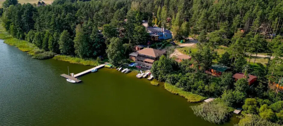 Ośrodek wypoczynkowy Sudomie - domki 🏚️🏚️ nad jeziorem na Kaszubach