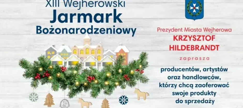 Jarmark Bożonarodzeniowy 2026 w Wejherowie