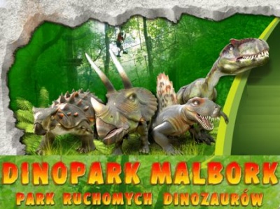 Dinopark Malbork - park ruchomych dinozaurów