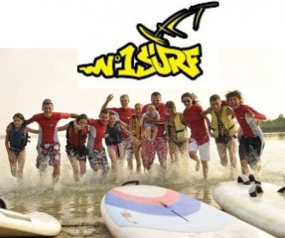 Szkółka windsurfingu nad jeziorem Wdzydze