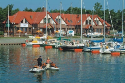 Marina jachtowa w Łebie-  fot. Kamera