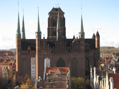 Bazylika Mariacka Gdańsk - wieża