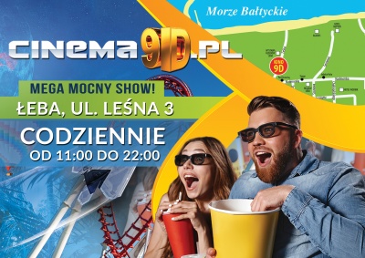 Kino 9D Łeba ul. Leśna 3