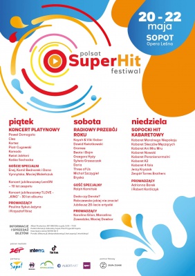 Polsat SuperHit Festiwal Sopot 2022 program gwiazdy