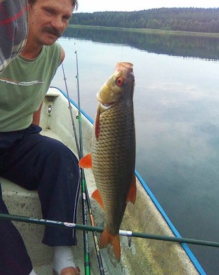 Jezioro Dymin - tutaj ryby biorą!