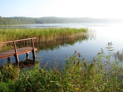Jezioro Choczewskie wędkowanie Kaszuby