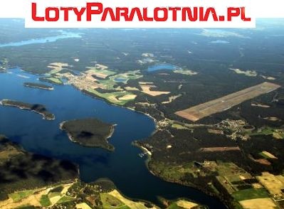 Lotnisko Borsk jezioro Wdzydze