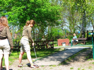 Mini golf w Sopocie
