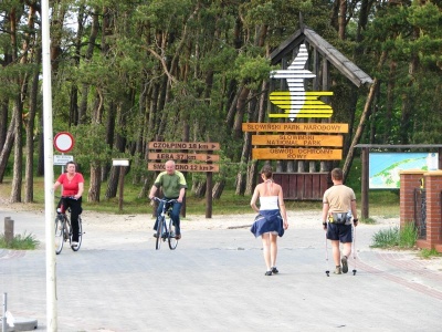 Wycieczki rowerowe,  nordic walking i spacery - w Rowach są warunki do spokojnego wypoczynku.